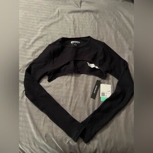 forever 21 crop long sleeve